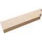 Ekena Millwork 2in. W x 6in. H x 24in. L Alpine Woodgrain TimberThane Rafter Tail, Primed Tan RFTUR02X06X24ALPRCPR - alternate 2